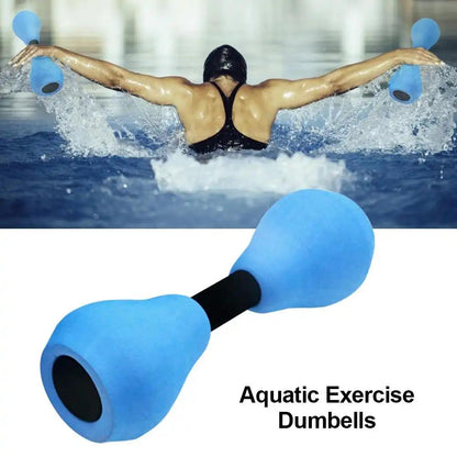 Water Exercise Dumbbell Aquatic Fitness Dumbells Water Barbells Hand Bar For Women Water Yoga Fitness - WILKYs