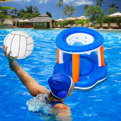 Water Volleyball Rack, Inflatable Basketball, Swimming Pool, Beach Water Games, Water Raft Ball - WILKYs