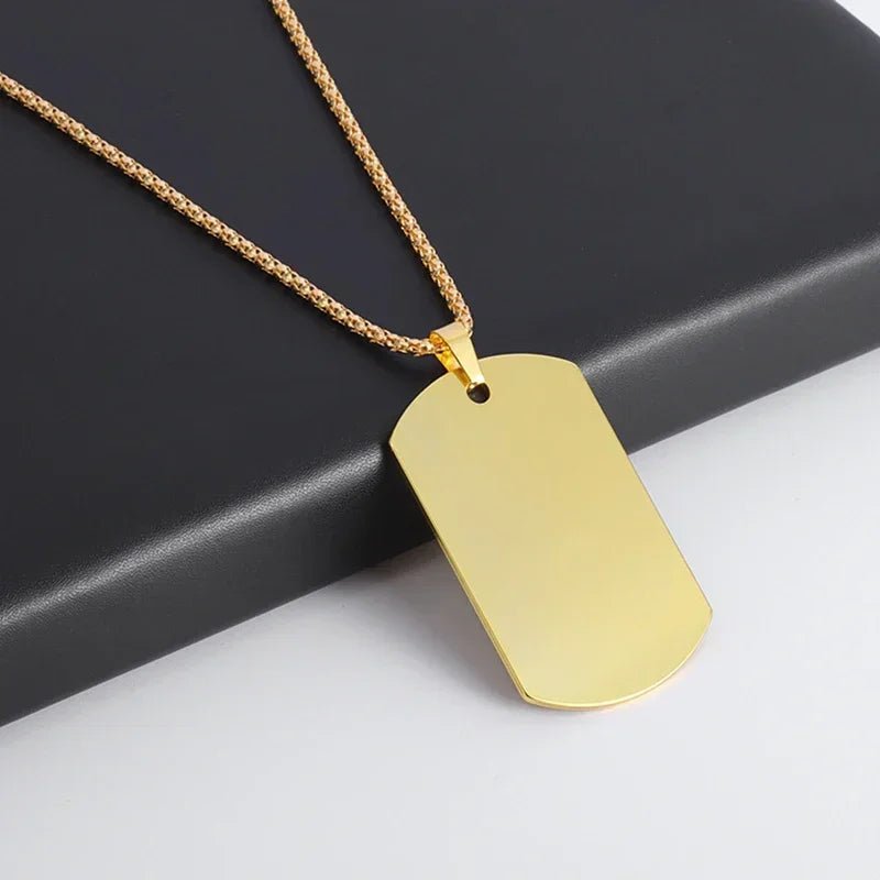 Weightlifting Plate Pendant Necklace for Men - WILKYs