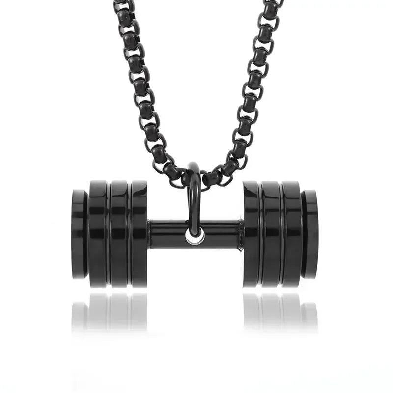 Weightlifting Plate Pendant Necklace for Men - WILKYs