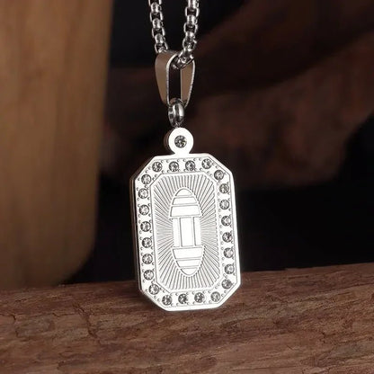 Weightlifting Plate Pendant Necklace for Men - WILKYs