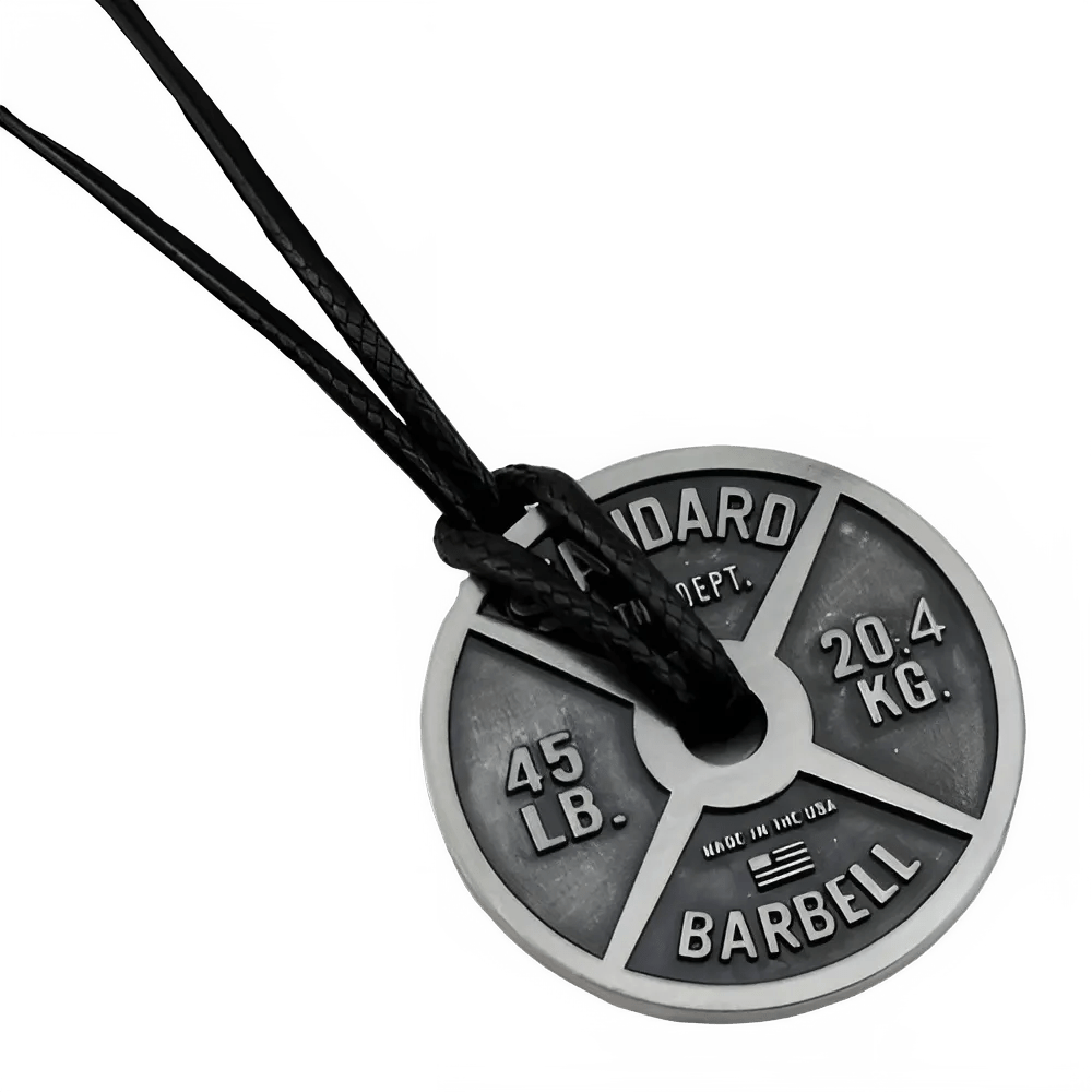 Weightlifting Plate Pendant Necklace for Men - WILKYs