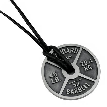 Weightlifting Plate Pendant Necklace for Men - WILKYs