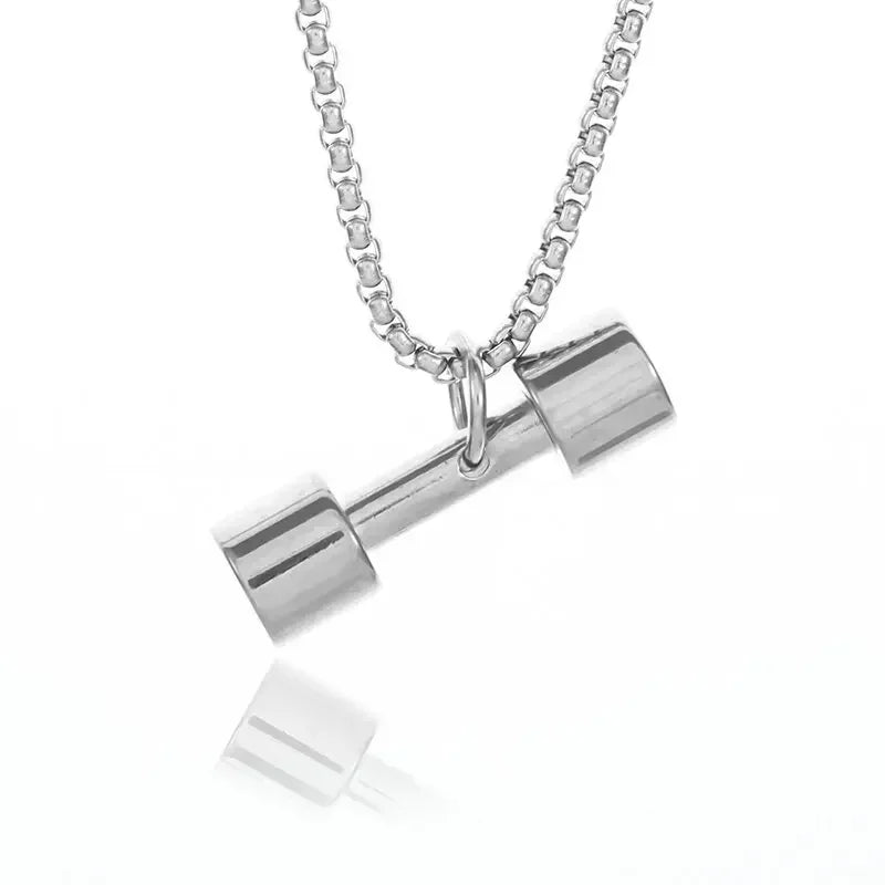 Weightlifting Plate Pendant Necklace for Men - WILKYs