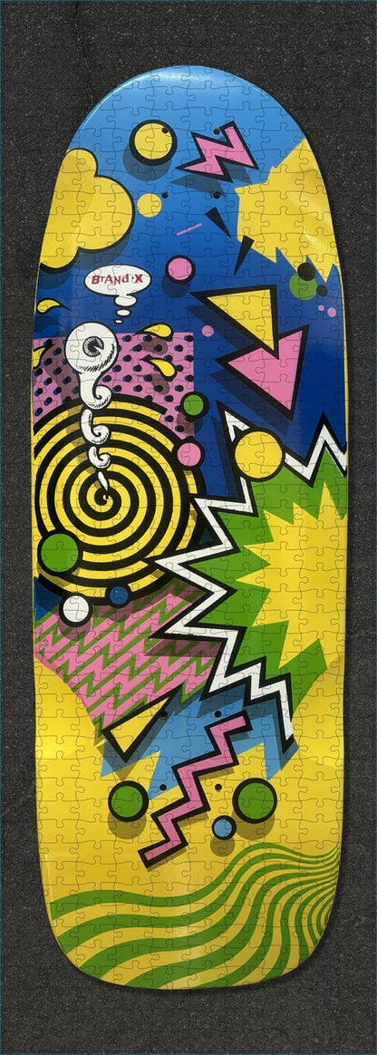 Weirdo Sk8zzle Skateboard Puzzle 12"x34" - WILKYs