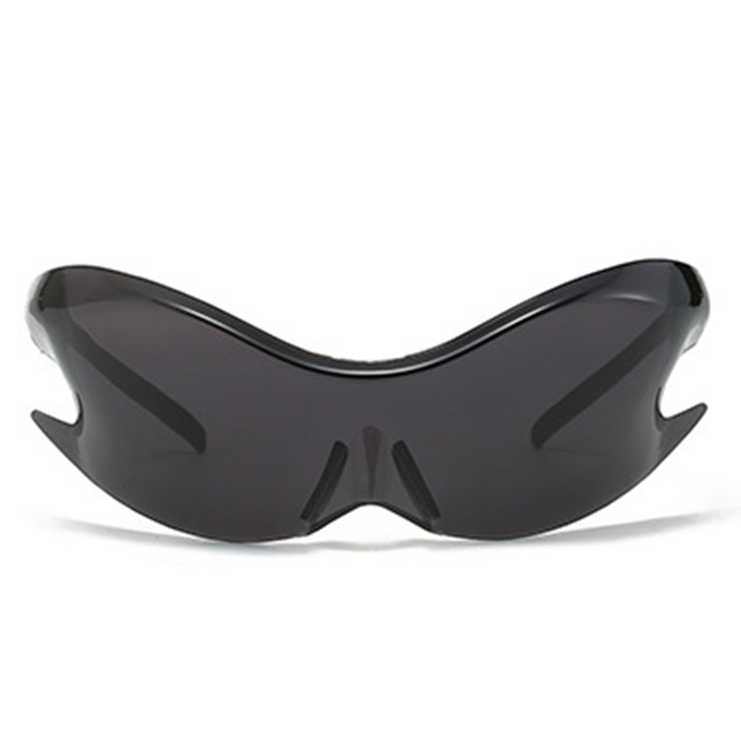 Whiestan - Futuristic Mirrored Sleek Wrap Around Sports Sunglasses - WILKYs