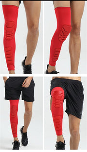 Wholesale Sports Knee Pads, Long Breathable Protective Leg Sets, Outdoor Climbing Football Basketball Riding Protective Gear Supplies - WILKYs