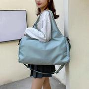 Women Yoga Bag Sports Fitness Dry And Wet Separation Large Capacity Storage Travel Bags Can Carry Yoga Mats - WILKYs