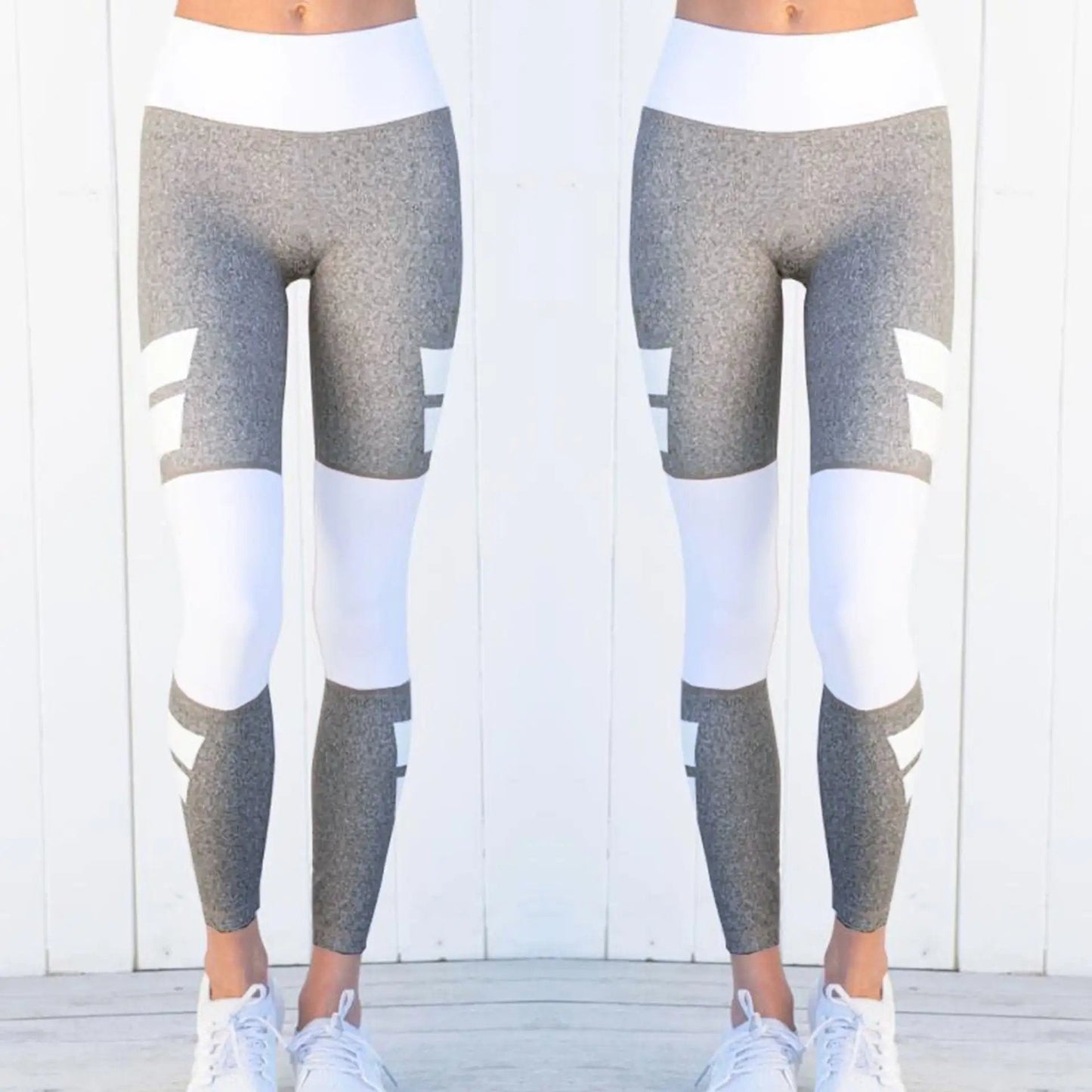 Women's Color Matching Yoga Fitness Yoga Pants - WILKYs