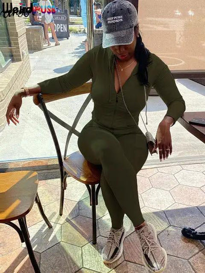 Women's Hooded Athleisure Set – Sporty Tops & Stretch Leggings - WILKYs