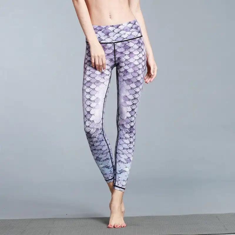 Women's Outdoor Sport Yoga Printed Leggings - WILKYs