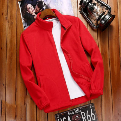 Women's Zipper Cardigan Sweatershirt Polar Fleece - WILKYs