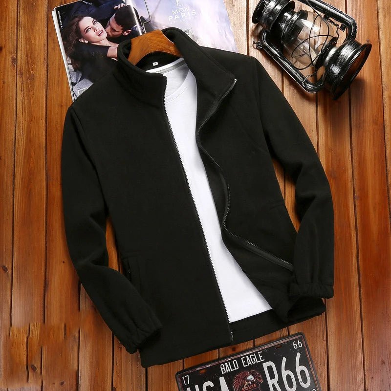 Women's Zipper Cardigan Sweatershirt Polar Fleece - WILKYs