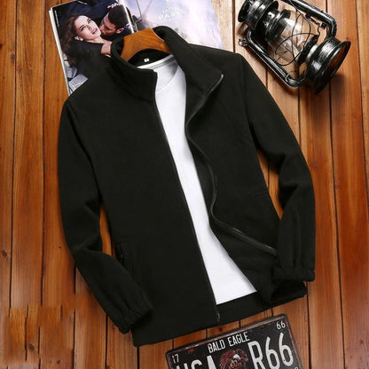 Women's Zipper Cardigan Sweatershirt Polar Fleece - WILKYs