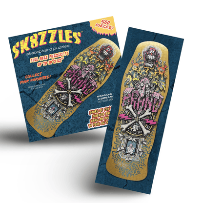 X - Dream Sk8zzle Skateboard Puzzle 12"x34" - WILKYs