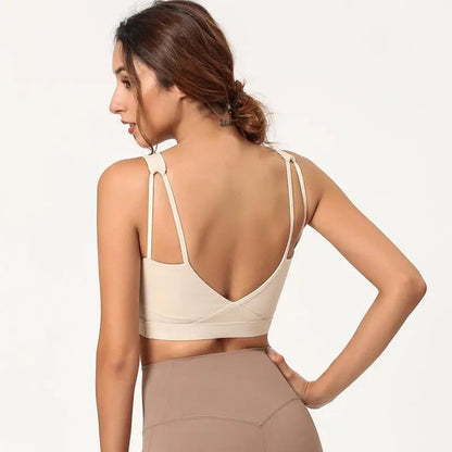 Yoga beauty back fitness bra - WILKYs