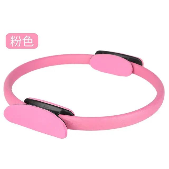Yoga Exercise Fitness Ring – 38cm Pilates Circle for Toning & Flexibility - WILKYs