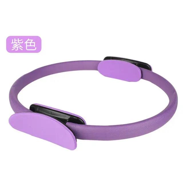 Yoga Exercise Fitness Ring – 38cm Pilates Circle for Toning & Flexibility - WILKYs
