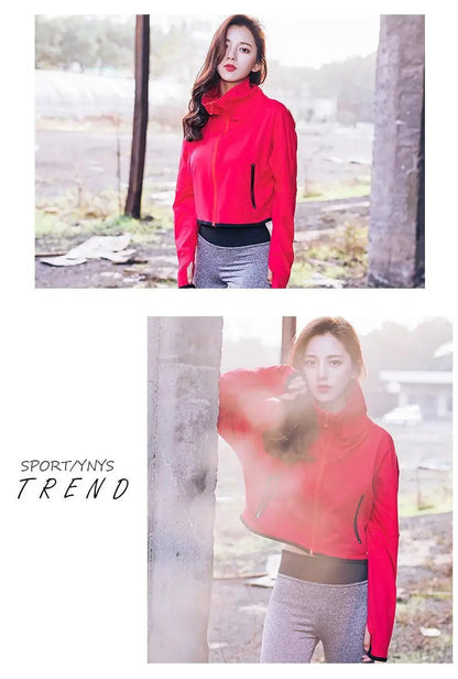 Yoga fitness loose coat - WILKYs