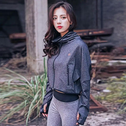 Yoga fitness loose coat - WILKYs