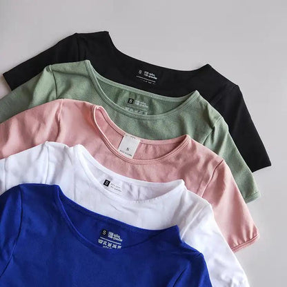 Yoga fitness short sleeve - WILKYs