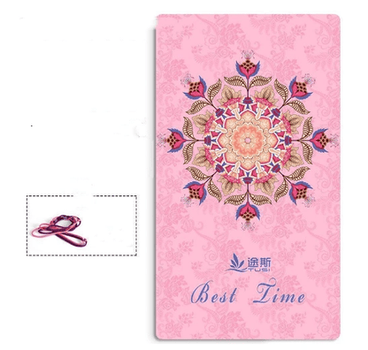 Yoga mat beginner fitness yoga rubber non - slip mat - WILKYs