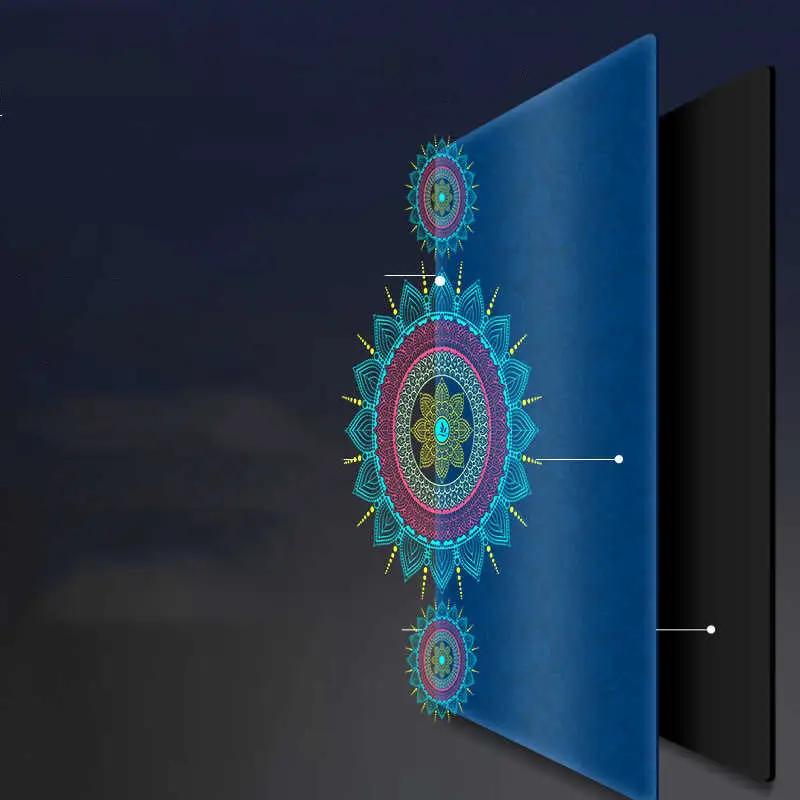 Yoga mat beginner fitness yoga rubber non - slip mat - WILKYs