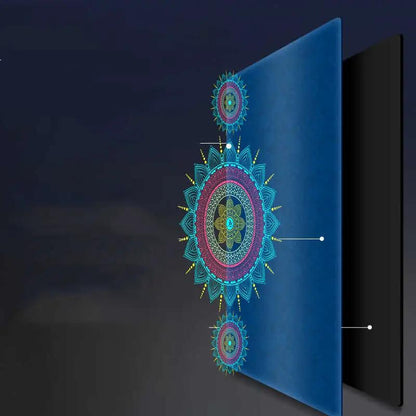 Yoga mat beginner fitness yoga rubber non - slip mat - WILKYs