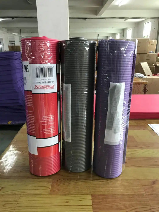 Yoga Mat NBR Yoga Mat Striped Yoga Mat - WILKYs