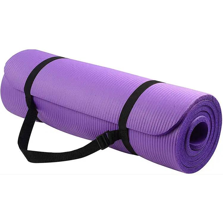 Yoga Mat NBR Yoga Mat Striped Yoga Mat - WILKYs