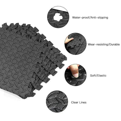 Yoga Mat Protective Floor Mats Antislip Bubble Bowl Foam Pad - WILKYs