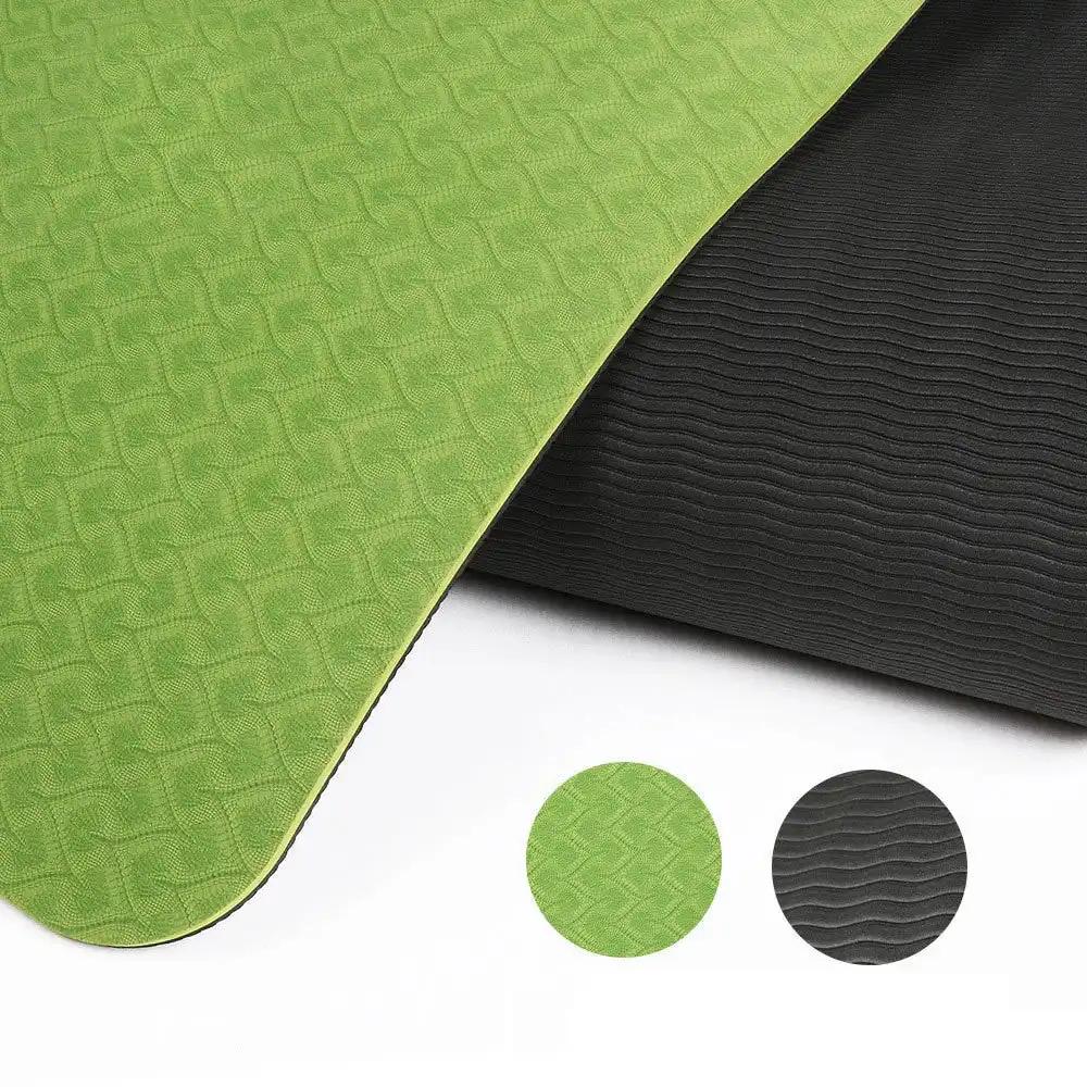 Yoga Mat Two - Color 6Mm Posture Line Yoga Mat Fitness Mat - WILKYs