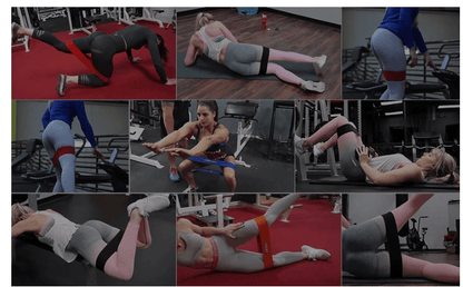 Yoga Rally Band Elastic Band Female Lifting Hip Circle Fitness - WILKYs