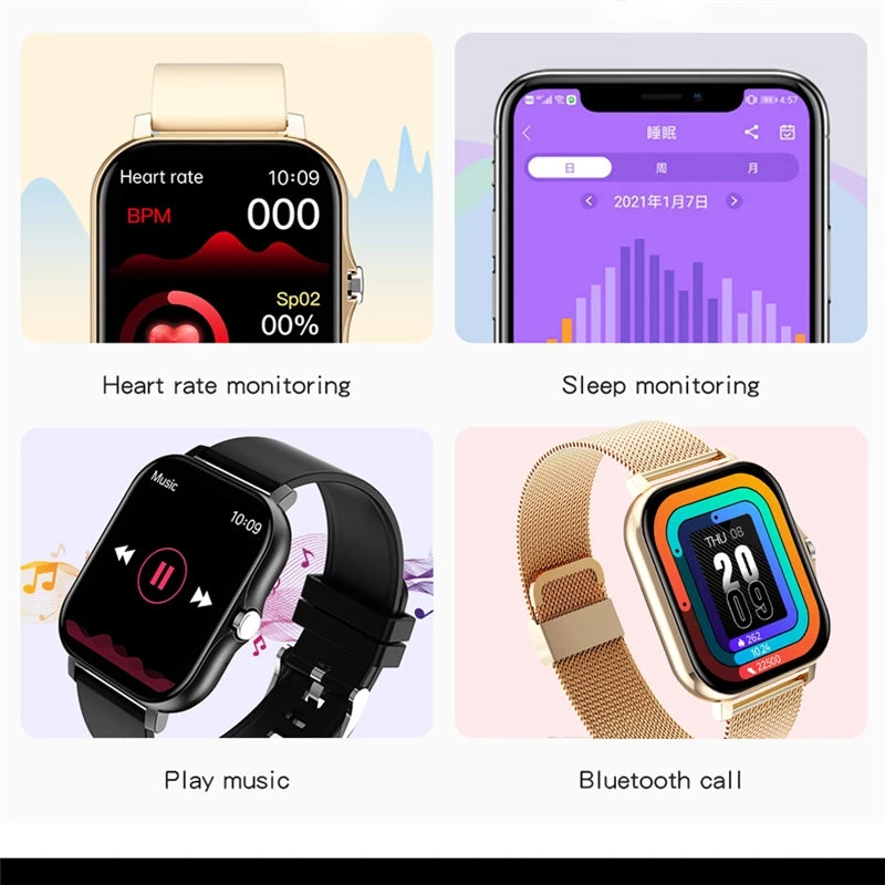 WILKYsFitness Tracker Smart WatchNew Fitness Tracker Smart WatchLooking for a fitness tracker that does it all? Look no further than the New Fitness Tracker Smart Watch! This feature-packed smart watch is perfect for anyone who w