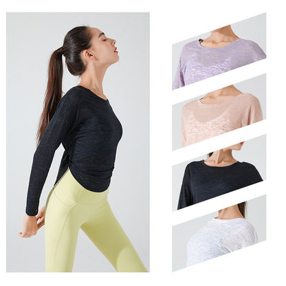 WILKYsFitness Loose Sportswear BlouseElevate your athletic wardrobe with our Fitness Loose Sportswear Blouse – the ultimate fusion of style and functionality. Crafted to complement your active lifestyle