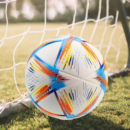 WILKYsBallWaterproof Training Soccer BallGet ready to take your soccer game to the next level with this professional and waterproof training soccer ball. Made using thickened wear-resistant material and hig