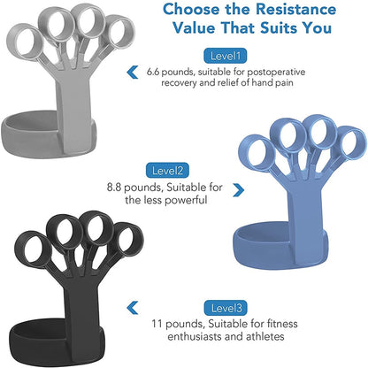 WILKYsArm GriperSilicone Hand Grip DeviceThe Silicone Hand Grip Device is the perfect tool to help stretch and exercise your fingers, improve hand strength, and promote overall finger health. Made with sili