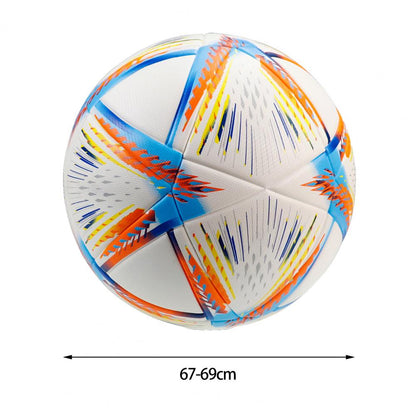 WILKYsBallWaterproof Training Soccer BallGet ready to take your soccer game to the next level with this professional and waterproof training soccer ball. Made using thickened wear-resistant material and hig