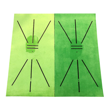 WILKYsGolf MatGolf Swing MatLooking to perfect your golf swing? The Golf Swing Mat is just what you need! This mat is 11.8“ x 23.6”, making it the perfect size for indoor use. The mat has a bat