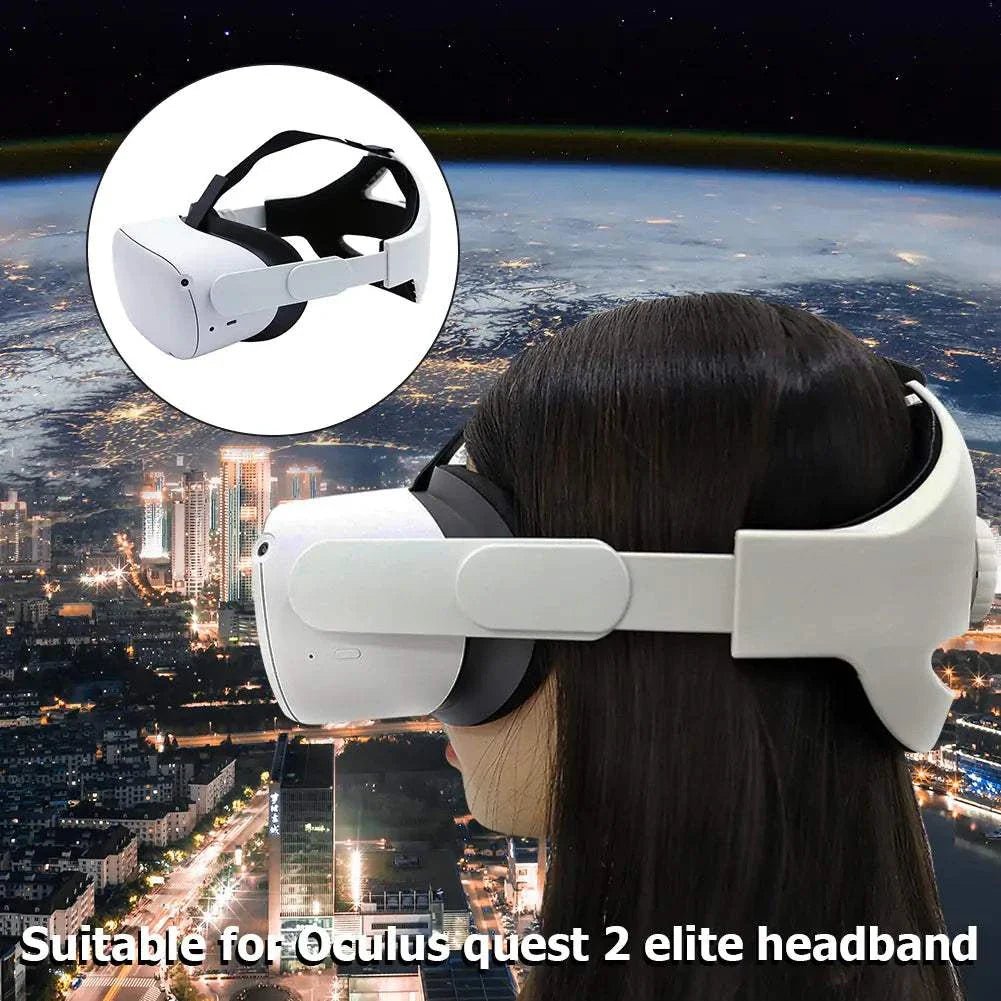 Adjustable Head Strap For Oculus Quest 2 Elite Increase Supporting Improve Comfort - Virtual For Oculus Quest 2 VR Accessories - WILKYs