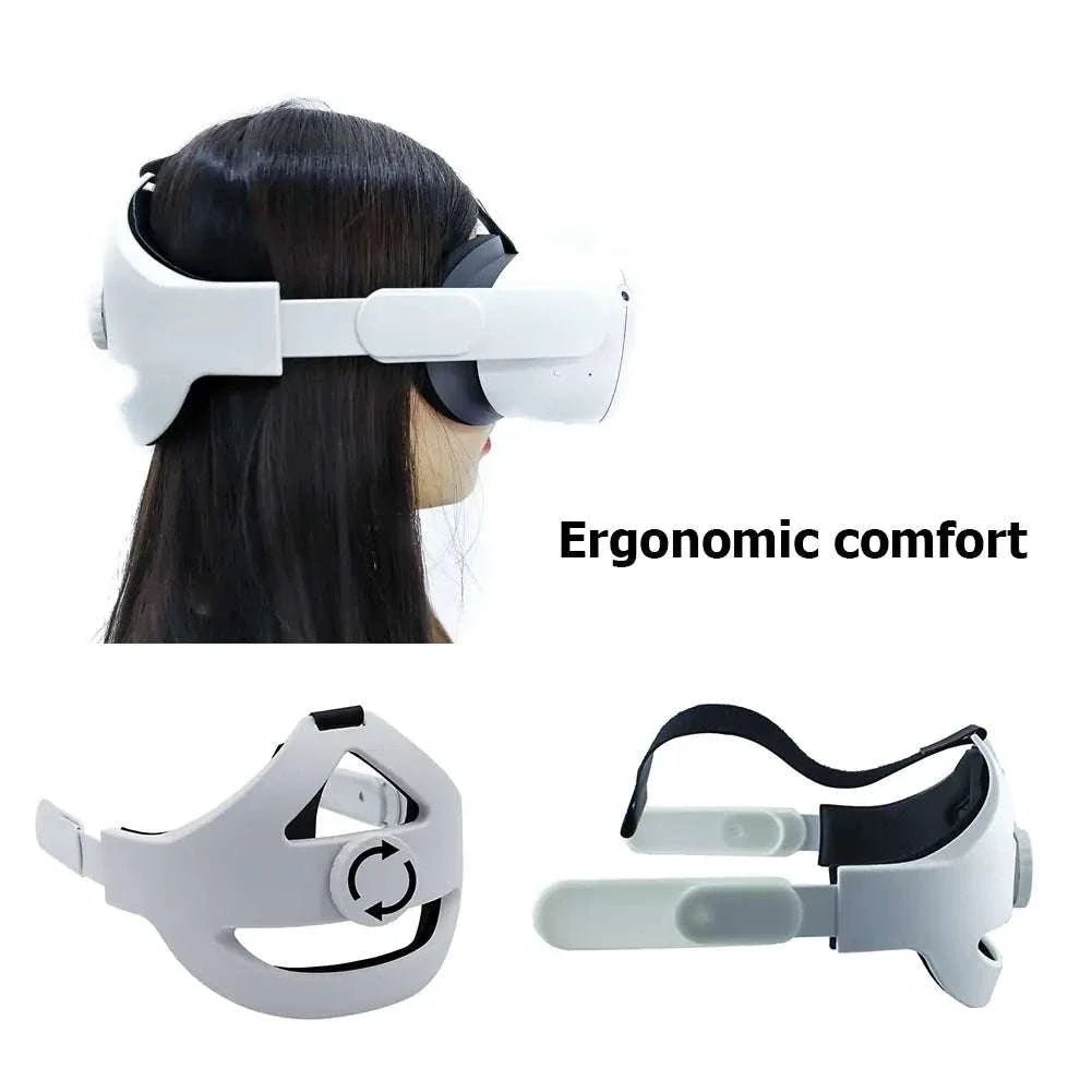 Adjustable Head Strap For Oculus Quest 2 Elite Increase Supporting Improve Comfort - Virtual For Oculus Quest 2 VR Accessories - WILKYs