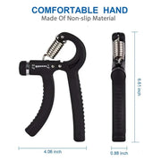 Adjustable Spring Hand Grip Exerciser – Strengthen Hands & Wrists - WILKYs