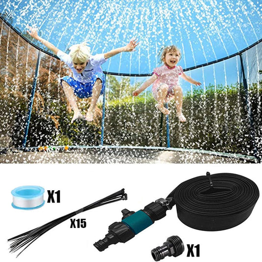 WILKYsExercise EquipmentChildren TrampolineLooking for a fun and unique way to keep your kids cool this summer? Look no further than the Children Trampoline Sprinkler! This innovative spray set attaches easil