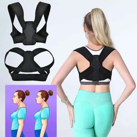Back Posture Support – Adjustable Spine Alignment Brace for Pain Relief - WILKYs