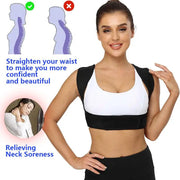 Back Posture Support – Adjustable Spine Alignment Brace for Pain Relief - WILKYs