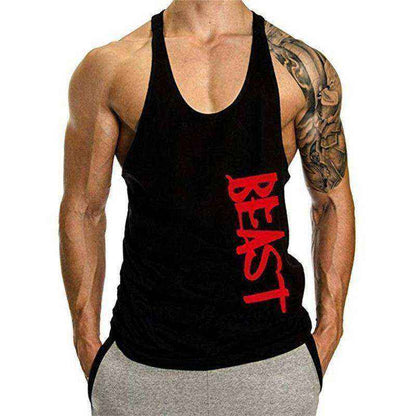 Beast Aesthetic Apparel Stringer Fitness Muscle Shirt - WILKYs
