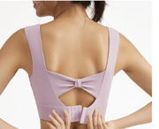 Breathable Fitness Shockproof Sports Bra – High Support & Comfort - WILKYs