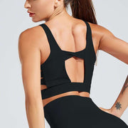 Breathable Fitness Shockproof Sports Bra – High Support & Comfort - WILKYs