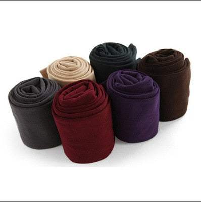 Candy Color Stretch Fleece Leggings - WILKYs