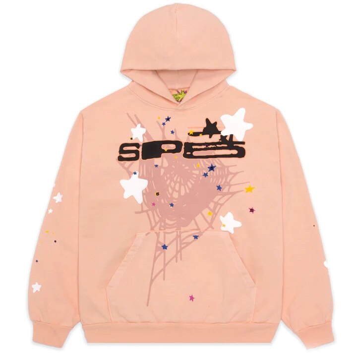 WILKYsHoodieSpider Letter Prints HoodiesThe "Spider Letter Prints Hoodie" you described is a trendy and fashionable piece of clothing that draws inspiration from various style elements. The hoodie features